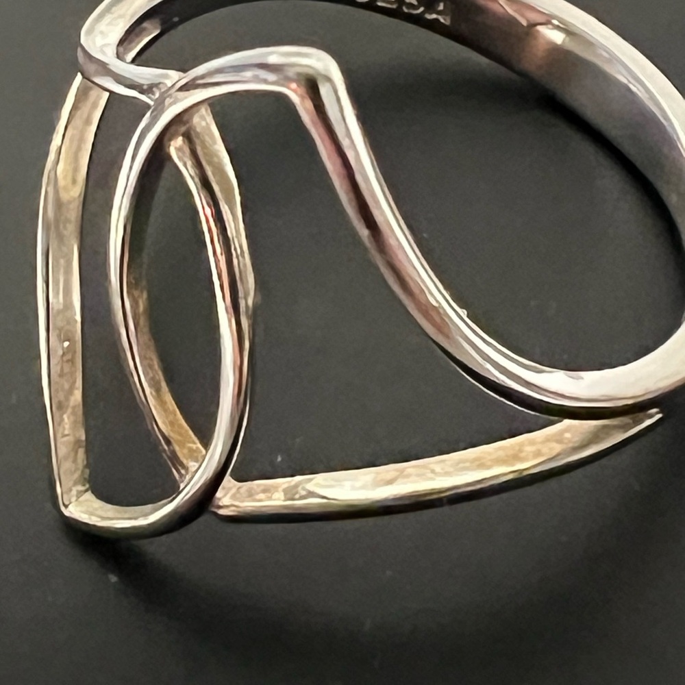 Avon Silver Forever Connected Ring - image 2